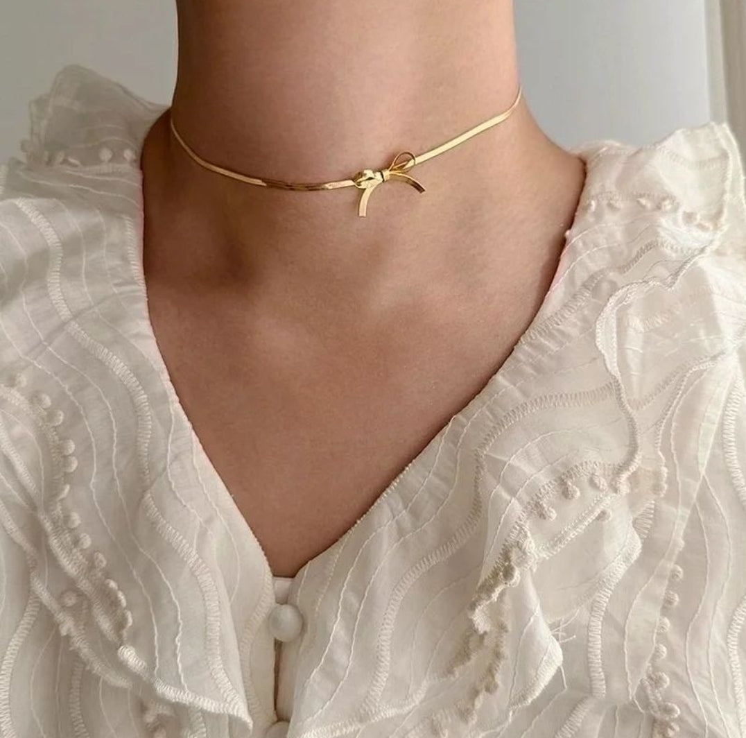 Collar Serpiente Lazo